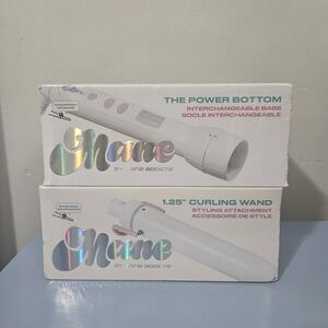 Mane 1.25" Curling Wand - White